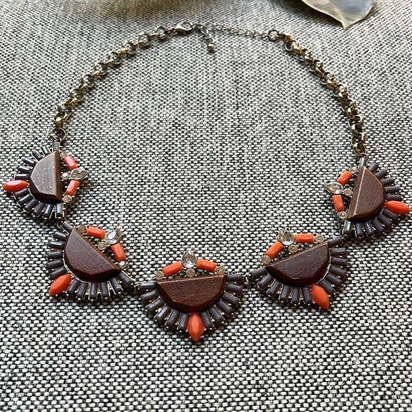 ✨ Y2K Vintage Anthropologie Boho Statement necklace ✨ - Picture 4 of 17